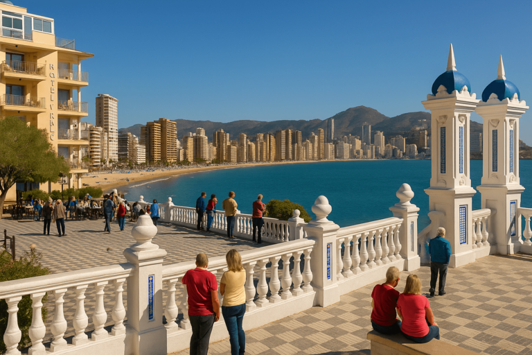 Beach bar in Benidorm